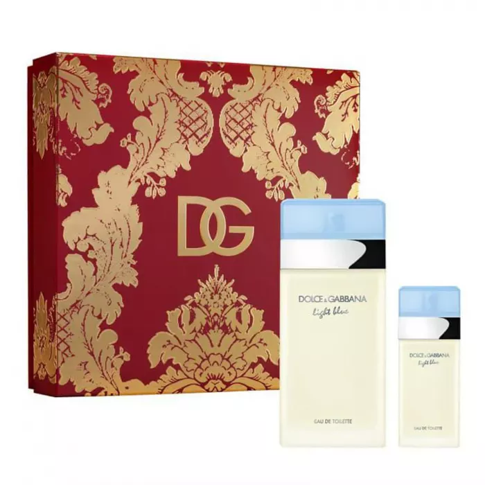 Dolce Gabbana Light Blue Eau de Toilette 200ml 25ml Spray Set