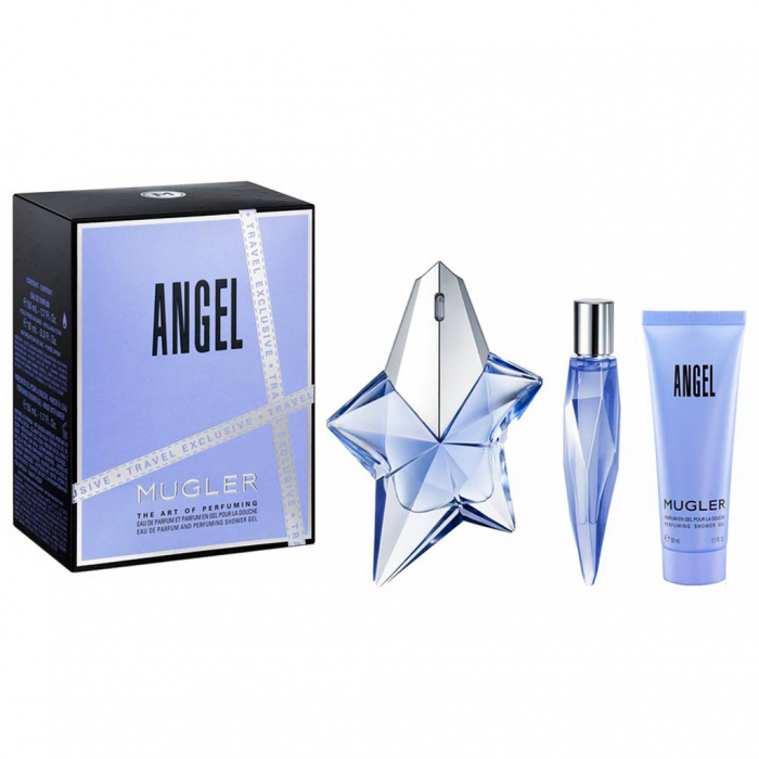 Angel mugler refillable selling perfume gift set brand new