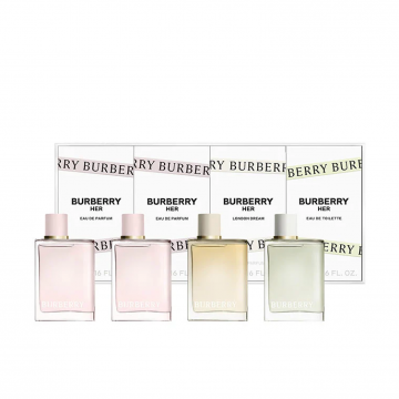 Burberry Her Miniature Perfume Collection Gift Set 4 x 5ml