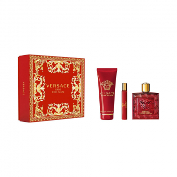 Versace Eros Flame Eau de Parfum 100ml Spray Gift Set