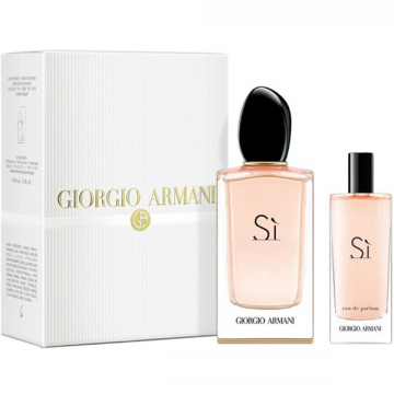 Giorgio Armani Si Eau de Parfum 100ml Spray + 20ml Spray Set