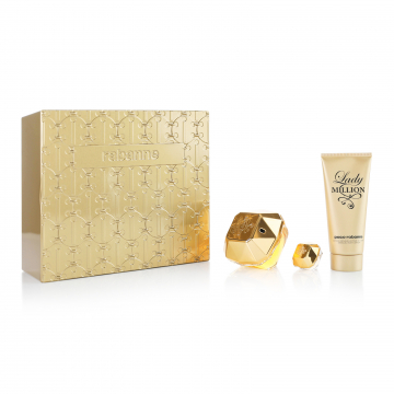 Paco Rabanne Lady Million Eau de Parfum 80ml Spray + 2 Products Set