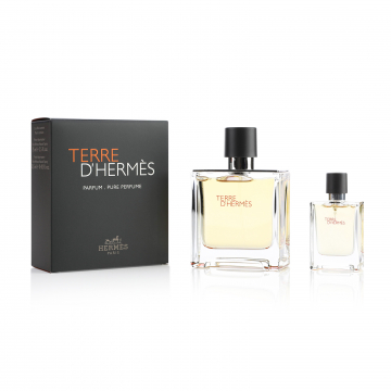 Hermes Terre d'Hermes Pure Parfum 75ml + 12.5ml Gift Set