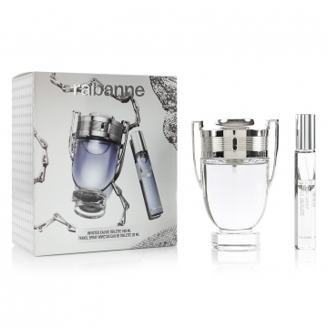 Paco Rabanne Invictus Eau de Toilette 100ml Spray + 20ml Set