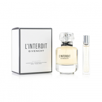 Givenchy L'Interdit Eau de Parfum 80ml Spray + 12.5ml Set